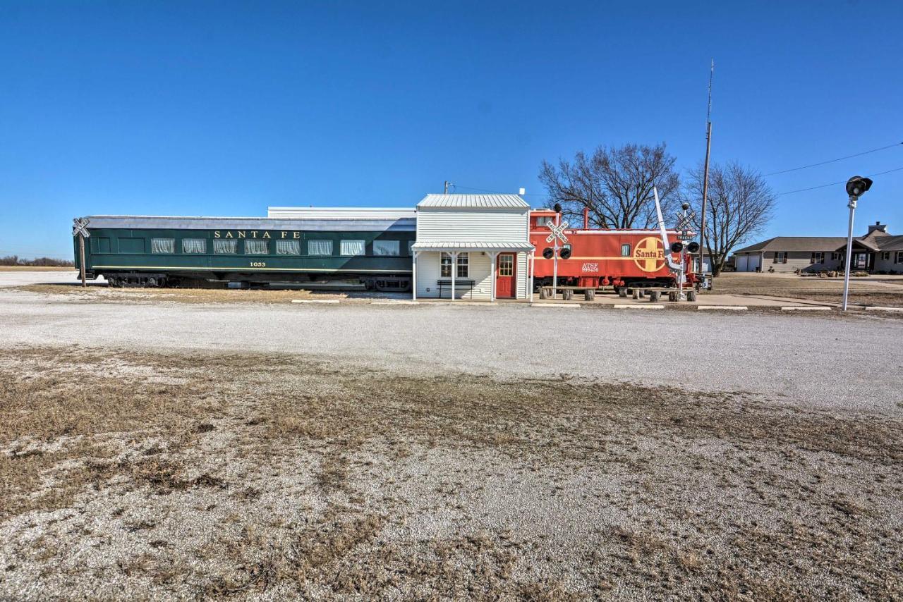 Unique Joplin Gem Converted Train Car Studio Kültér fotó
