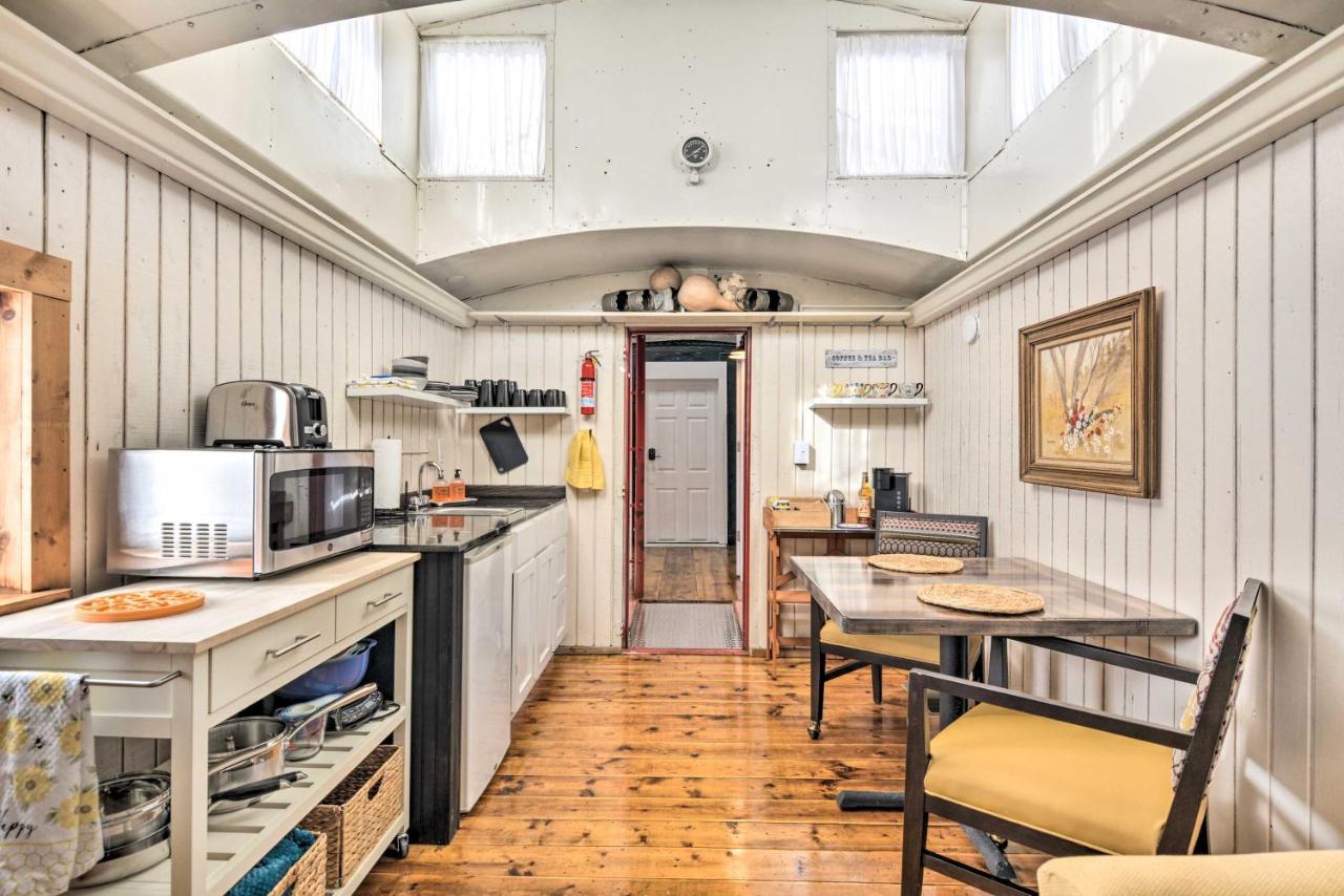 Unique Joplin Gem Converted Train Car Studio Kültér fotó
